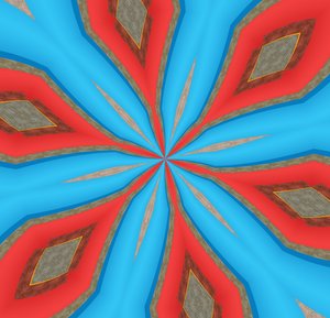 Swirl, 2019, (blandet medier) af Alex Caminker