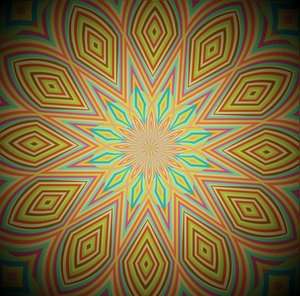 arabesque, 2019, (blandet medier) af Alex Caminker