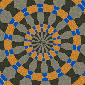 arabesk #44,2019,(blandet medier) af Alex Caminker