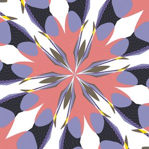 kløver (version), 2019, (blandet medier) af Alex Caminker