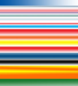 forskellig tonehøjde og farve, 2017, (gradient) af Alex Caminker