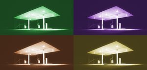 elegy, 2019, (blandet medier) af Alex Caminker