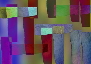 etude #20,(blandet medier) af Alex Caminker