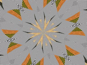 blomster;71,2019,(blandet medier) af Alex Caminker