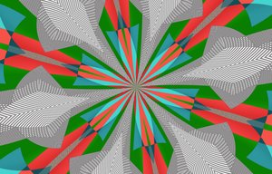 blomster #104,2019,(blandet medier) af Alex Caminker