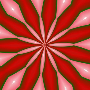 blomster #3,2019,(gradient) af Alex Caminker