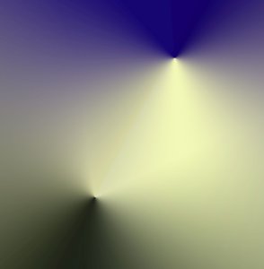 spøgelser, 2019, (gradient) af Alex Caminker