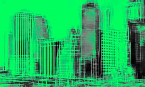 grønt filter, 2019, (fotografi) af Alex Caminker