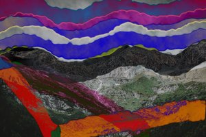 implicit, 2019, (collage) af Alex Caminker