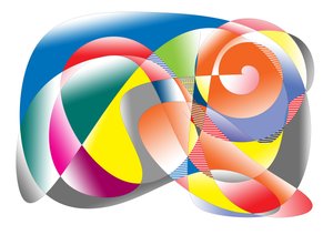 landskab, 2019, (gradient) af Alex Caminker