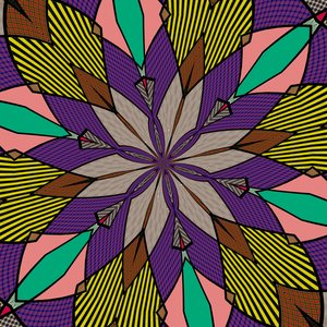 ornamenter #117,(mixed media) af Alex Caminker