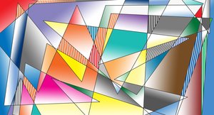 solid space, 2019, (gradient) af Alex Caminker