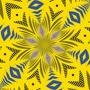 symmetri #10,2019,(blandet medier) af Alex Caminker