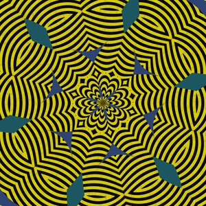 symmetri #13,2019,(blandet medier) af Alex Caminker