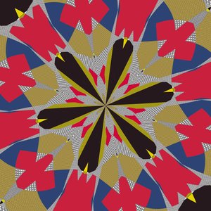 symmetri #16,2019,(blandet medier) af Alex Caminker