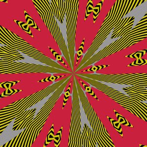 symmetri #19,2019,(blandet medier) af Alex Caminker