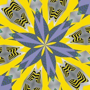 symmetri #28,2019,(blandet medier) af Alex Caminker