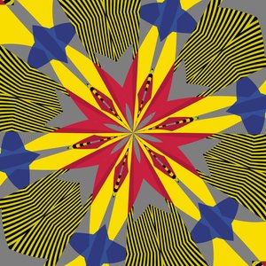 symmetri #30,2019,(blandet medier) af Alex Caminker