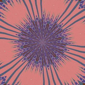symmetri #34,2019,(blandet medier) af Alex Caminker