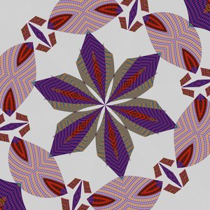 symmetri #41,2019,(blandet medier) af Alex Caminker