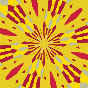 symmetri #47,2019,(blandet medier) af Alex Caminker