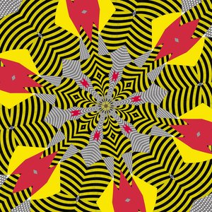 symmetri #5,2019,(blandet medier) af Alex Caminker