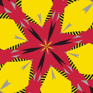 symmetri #7,2019,(blandet medier) af Alex Caminker