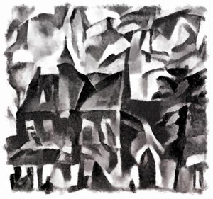 se (sort) #3,2016, af Alex Caminker