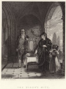 Enkens mide (gravering) af Alexander (after) Chisholm