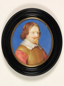 Alexander Leslie, Earl of Leven (akvarel på vellum) af Alexander (style of) Cooper