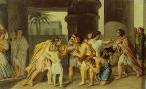 Joseph åbenbarer sig for sine brødre, 1830