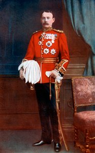 Generalløjtnant Sir Archibald Hunter, kommanderende for 10. division, Sydafrika, 1902.