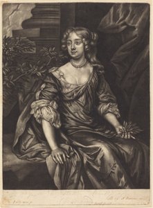 Den ærede dame Elizabeth Butler, grevinde af Chesterfield af Alexander Browne after Sir Peter Lely