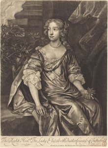 Den ærede dame Elizabeth Butler, grevinde af Chesterfield af Alexander Browne after Sir Peter Lely
