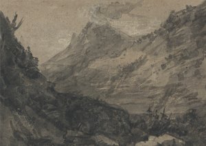 bjergrigt landskab