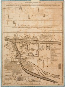Byen og omegnen af Sirengampatanne eller Seringapatnam taget på anmodning af Mr Robert Adams kirurg af Alexander Cesars LeGou 1775.