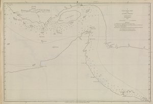 Havneplaner, Dalrymple, Alexander udgivet i 1791 ID-nummer 41167-2001 Et plankort over en del af Persiabugten, delvist korrigeret af løjtnant Edward Harvey 1778