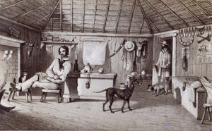 Beboerens første hjem, ca. 1847 af Alexander Denistoun Lang