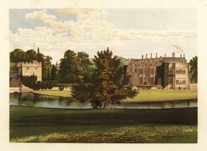 Broughton Castle, Oxfordshire, England. af Alexander Francis (after) Lydon