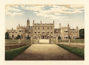 Bulwell Hall, Nottinghamshire, England. af Alexander Francis (after) Lydon