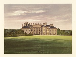 Dalkeith Palace, Edinburgh, Skotland. af Alexander Francis (after) Lydon