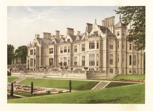 Dartrey House, County Monaghan, Irland. af Alexander Francis (after) Lydon