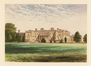 Gopsall Hall, Leicestershire, England. af Alexander Francis (after) Lydon