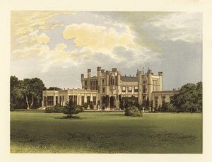 Highcliffe Castle, Hampshire, England. af Alexander Francis (after) Lydon