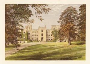 Mulgrave Castle, Yorkshire, England. af Alexander Francis (after) Lydon