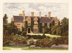 Oxley Manor, Staffordshire, England. af Alexander Francis (after) Lydon