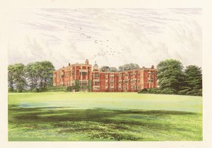 Temple Newsam, Yorkshire, England. ,1880 (gravering) af Alexander Francis (after) Lydon