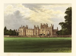 Tregothnan House, Cornwall, England. af Alexander Francis (after) Lydon