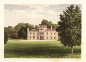 Wolseley Hall, Staffordshire, England. af Alexander Francis (after) Lydon
