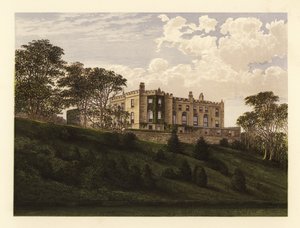 Workington Hall, Cumberland, England. af Alexander Francis (after) Lydon